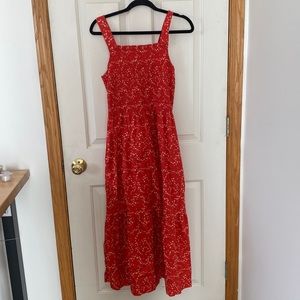 Everlane Cotton Smocked Dress - perfect condition